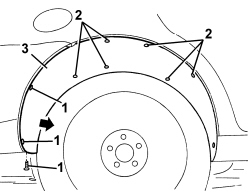 FUEL FILLER ACCESS FLAP - R+R