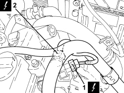 SYSTEM WIRING HARNESS ON ENGINE R R