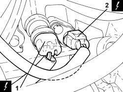 SYSTEM WIRING HARNESS ON ENGINE R R