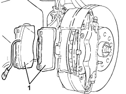 FRONT BRAKE PADS - REPLACE