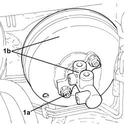 BRAKE SERVO/BRAKE PUMP ASSEMBLY - R.R.
