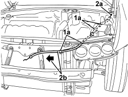 BONNET LID OPENING CABLE - R R
