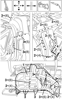 R.R. REAR INNER WHEEL ARCH