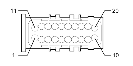 D020 DASHBOARD/REAR COUPLING