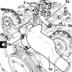 ENGINE - DISMANTLE AND REASSEMBLE FOLLOWING OPERATION 1004E10 - WASH AND CHECK DISMANTLED PARTS - REFIT CYLINDER HEAD AND OIL SUMP - DOES NOT INCLUDE REPAIRS TO CYLINDER HEAD AND AUXILIARY UNIT