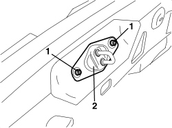 TAILGATE LOCK STRIKER - R+R