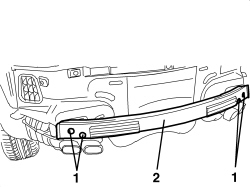 R.R REAR CROSSMEMBER