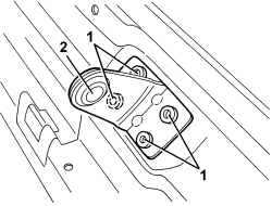 REAR BACKREST CATCH DEVICE (ONE) - R+R