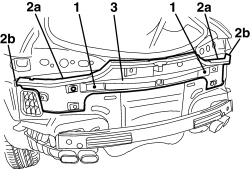 REAR BUMPER CENTRE MOUNT - R R