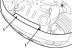 R.R. REAR BUMPER
