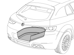 R.R. SPARE WHEEL COMPARTMENT