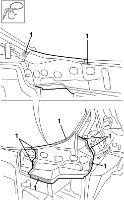 R.R. REAR LIGHT CLUSTER HOUSING