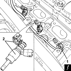 RIGHT CYLINDER HEAD INJECTOR SET - R.R.