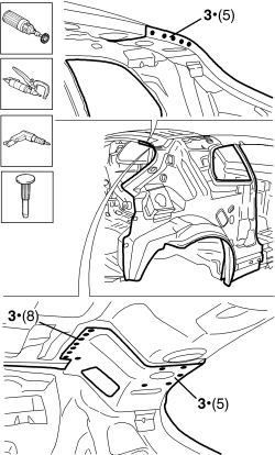 R.R. REAR WING FRAME