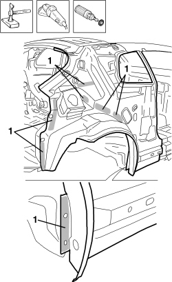R.R. REAR WING FRAME