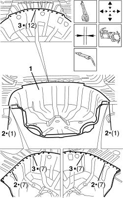 R.R. SPARE WHEEL COMPARTMENT