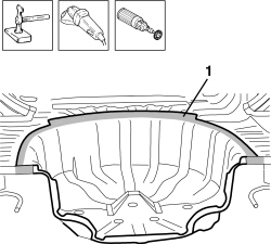 R.R. SPARE WHEEL COMPARTMENT