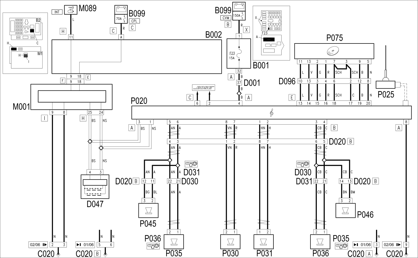 RADIO - WIRING DIAGRAM