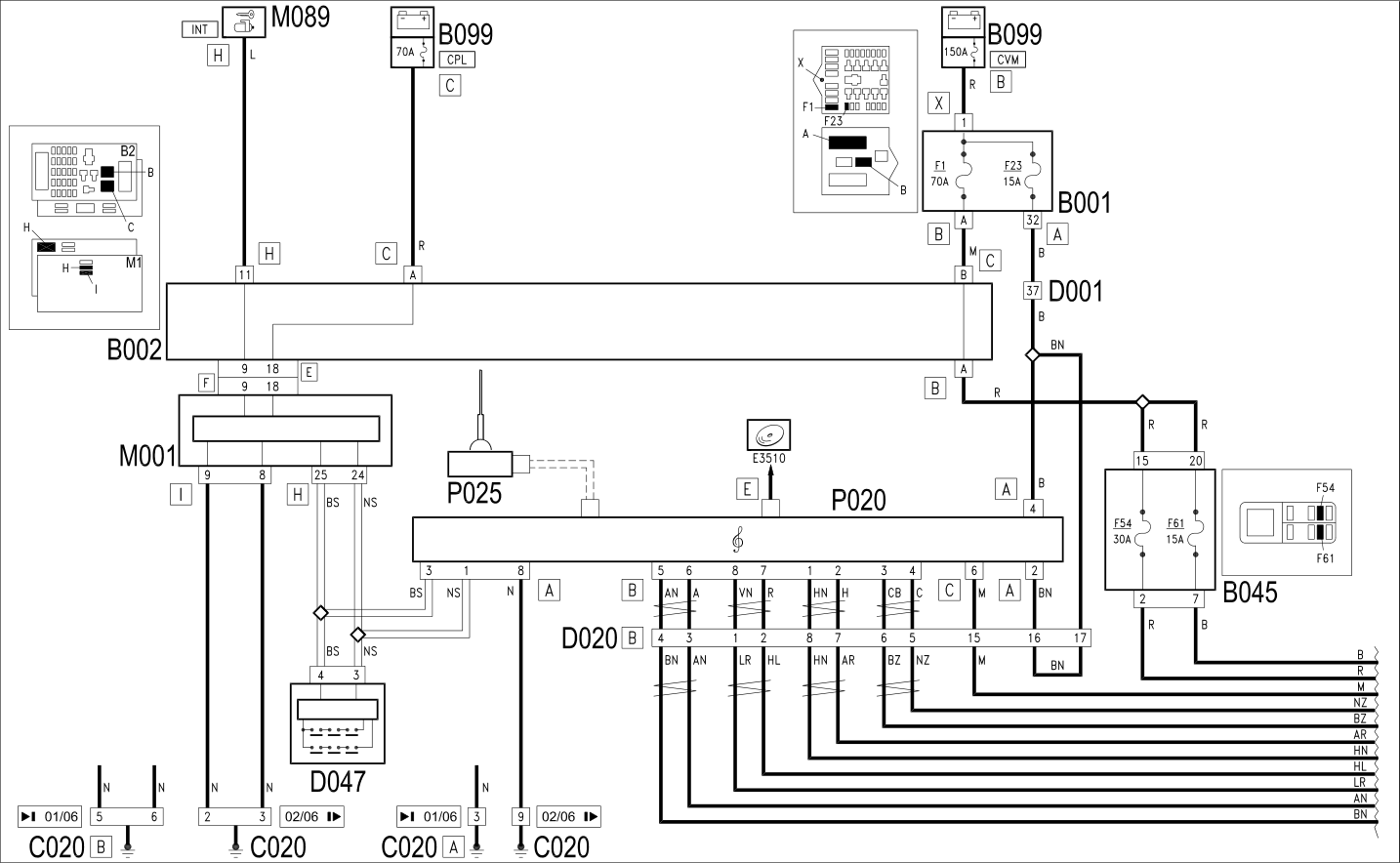 RADIO - WIRING DIAGRAM