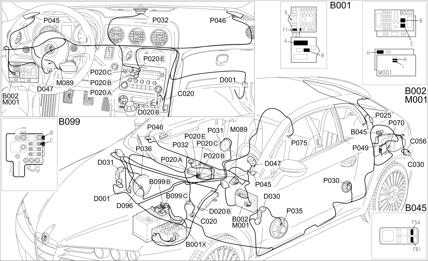 RADIO - COMPONENT LOCATION