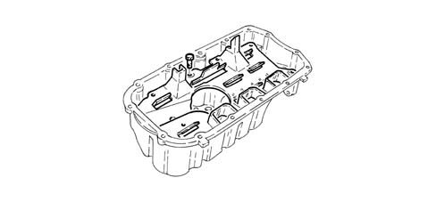 CRANK CASE OIL SUMP