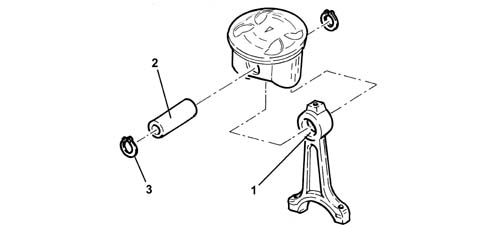 PISTONS AND CONNECTING RODS