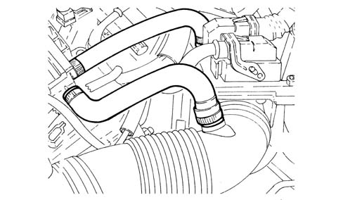 CRANKCASE VAPOUR/GAS RECIRCULATION SYSTEM