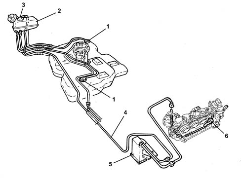 EVAPORATION CONTROL SYSTEM