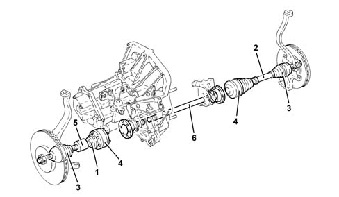DRIVE SHAFTS AND JOINTS