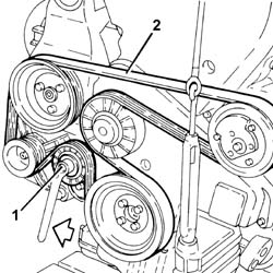 ENGINE - POSITION ON STAND AND REMOVE