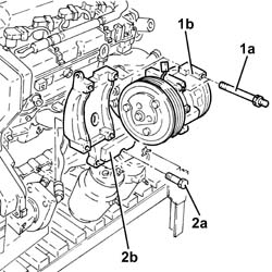 ENGINE - POSITION ON STAND AND REMOVE
