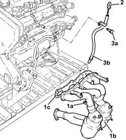 ENGINE - POSITION ON STAND AND REMOVE