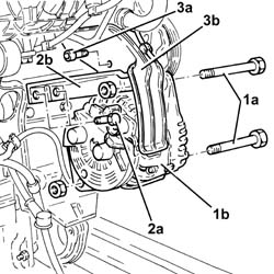 ENGINE - POSITION ON STAND AND REMOVE