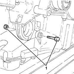 ENGINE - POSITION ON STAND AND REMOVE