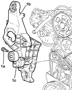 ENGINE - POSITION ON STAND AND REMOVE