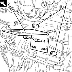 ENGINE - POSITION ON STAND AND REMOVE