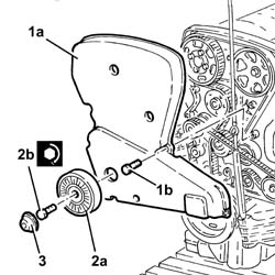 ENGINE - POSITION ON STAND AND REMOVE