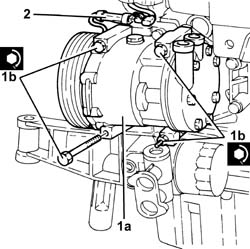 ENGINE - POSITION ON STAND AND REMOVE
