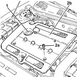 IGNITION COIL COVER ON CYLINDER HEAD- R+R