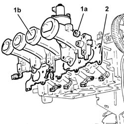 SINGLE CYLINDER HEAD, REMOVED - OVERHAUL