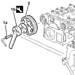 SINGLE CYLINDER HEAD, REMOVED - OVERHAUL