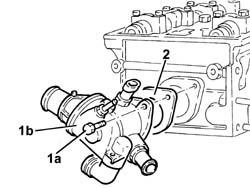 SINGLE CYLINDER HEAD, REMOVED - OVERHAUL