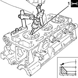 R CYLINDER HEAD - OVERHAUL
