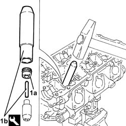 R CYLINDER HEAD - OVERHAUL
