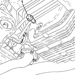 ENGINE OIL DRAIN PLUG - REPLACE