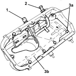 OIL SUMP BULKHEAD - R R