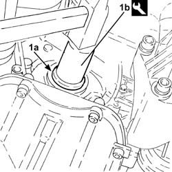 FRONT CRANK SHAFT COVER OIL SEAL - REPLACE