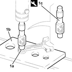 CONNECTING ROD SMALL END BUSH - REPLACE