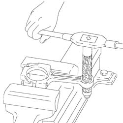CONNECTING ROD SMALL END BUSH - REPLACE