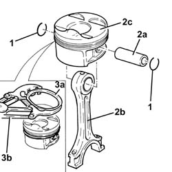 PISTON, PIN SET - REPLACE